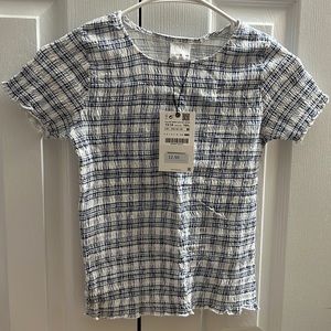 Zara kids 2 pieces smocked top sets 13-14 yrs. Nwt